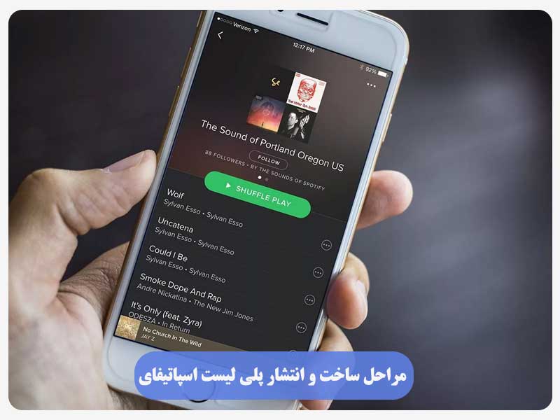 مراحل-ساخت-و-انتشار-پلی-لیست-اسپاتیفای