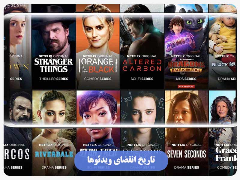 تاریخ انقضای ویدئوها