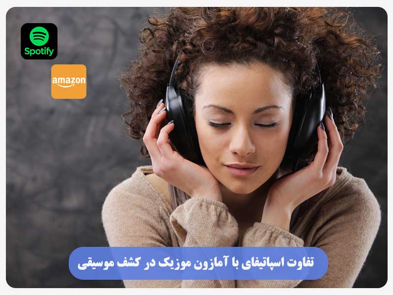 تفاوت اسپاتیفای با آمازون موزیک در کشف موسیقی