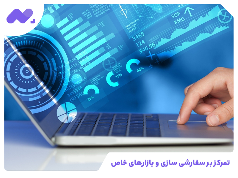 تمرکز بر سفارشی سازی و بازارهای خاص